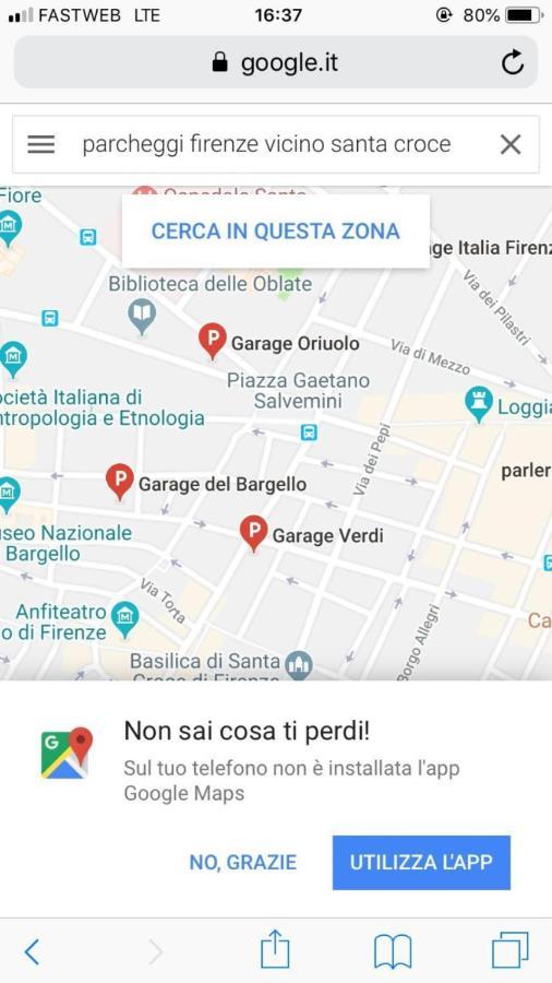 Romantico Attichino Con Terrazzo Vista Duomo !! Флоренция Экстерьер фото