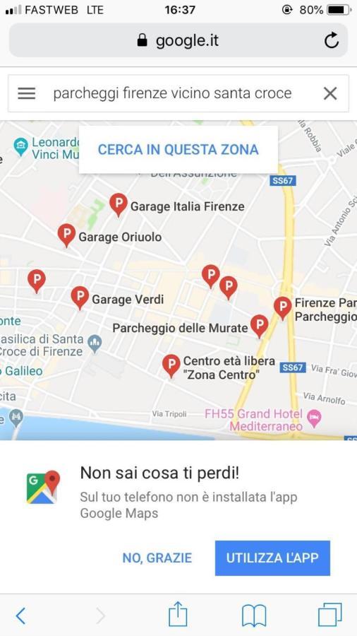 Romantico Attichino Con Terrazzo Vista Duomo !! Флоренция Экстерьер фото